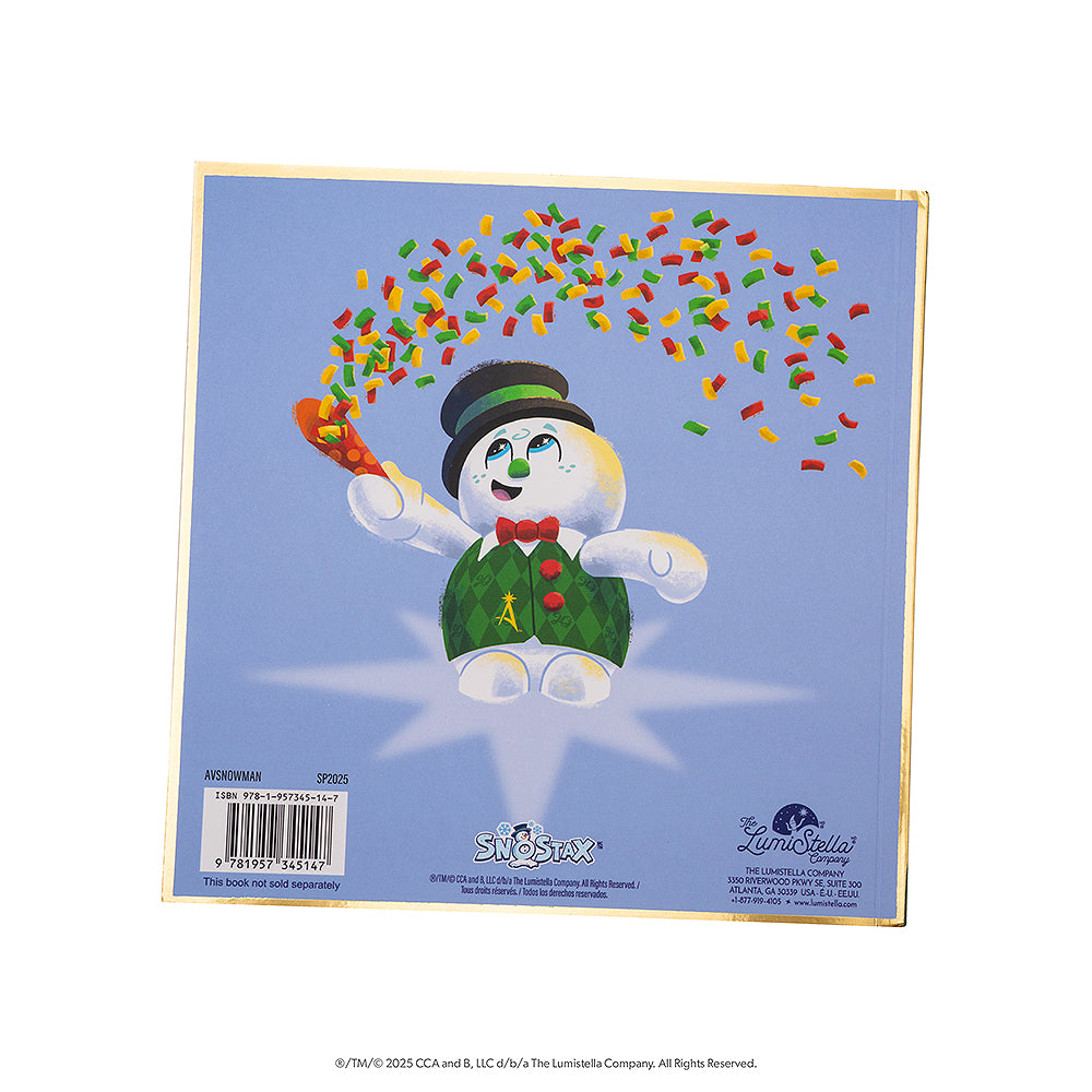 SnoStax Razzle the Snowman Plush and Book - Image 10