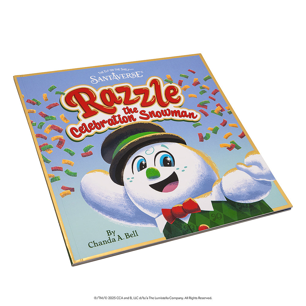 SnoStax Razzle the Snowman Plush and Book - Image 5
