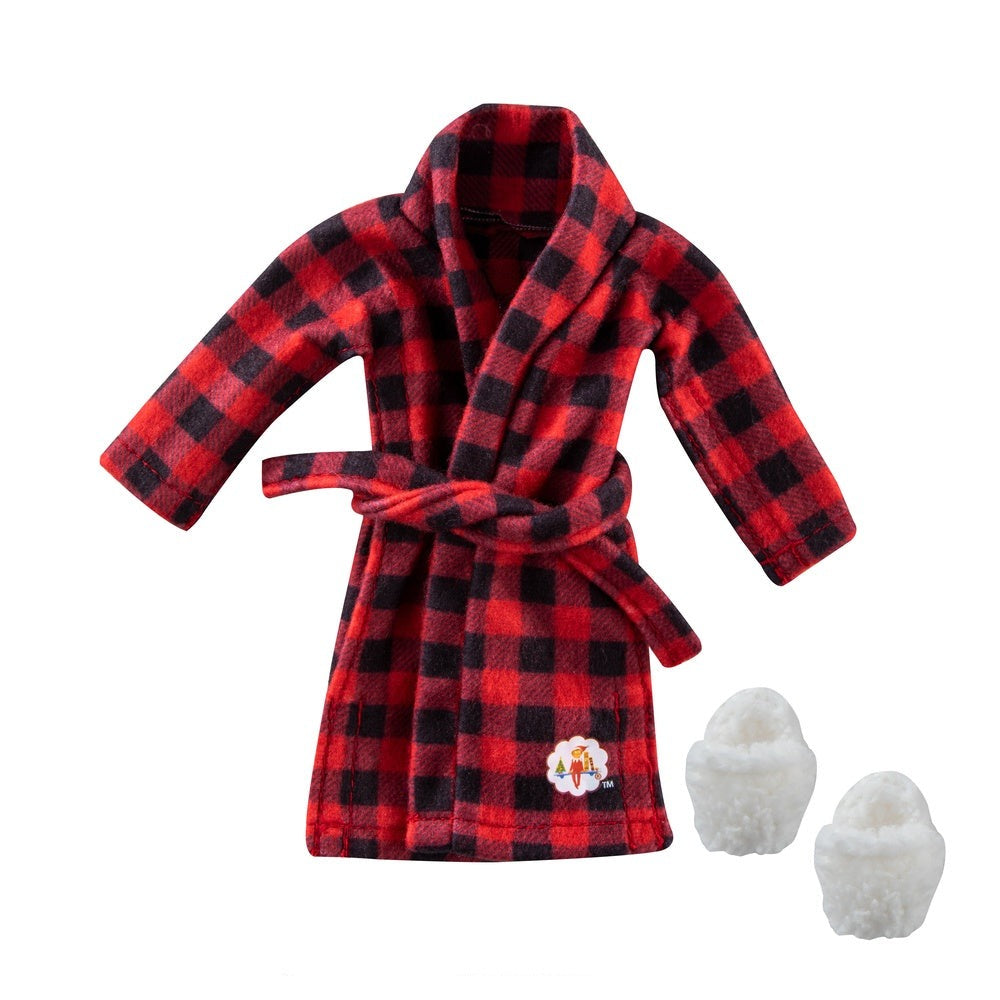 Claus Couture Collection Cozy Robe and Slippers - Image 2