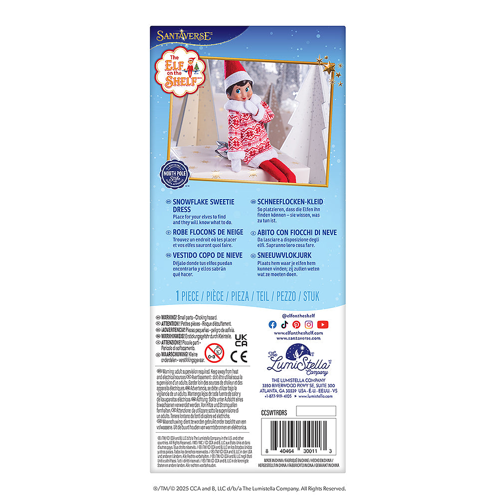 Claus Couture Collection Snowflake Sweetie Dress - Image 6