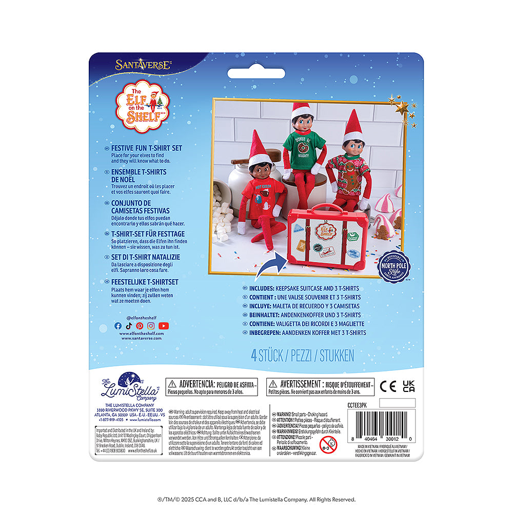 Claus Couture Collection Festive Fun T-Shirt Set - Image 8