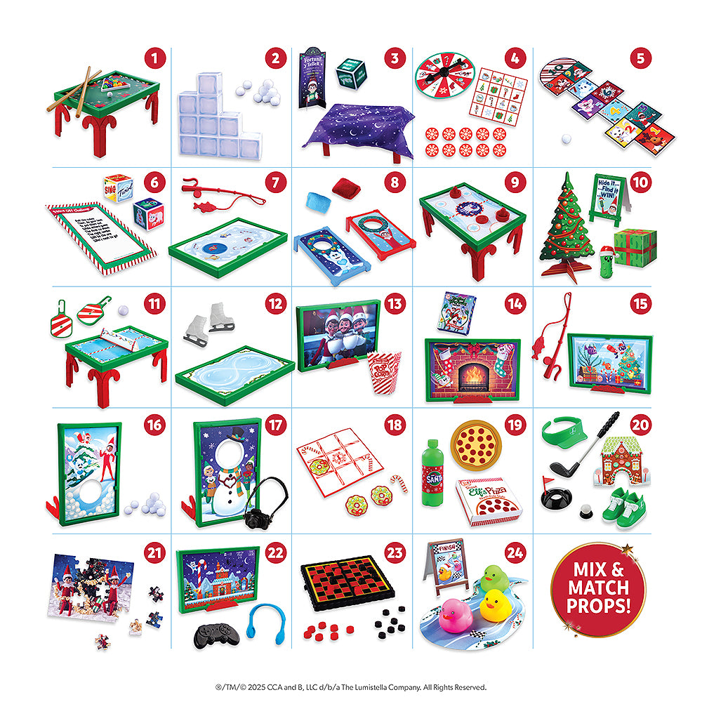 Polar Props The Official Elf Ideas Fun & Games Kit - Image 11