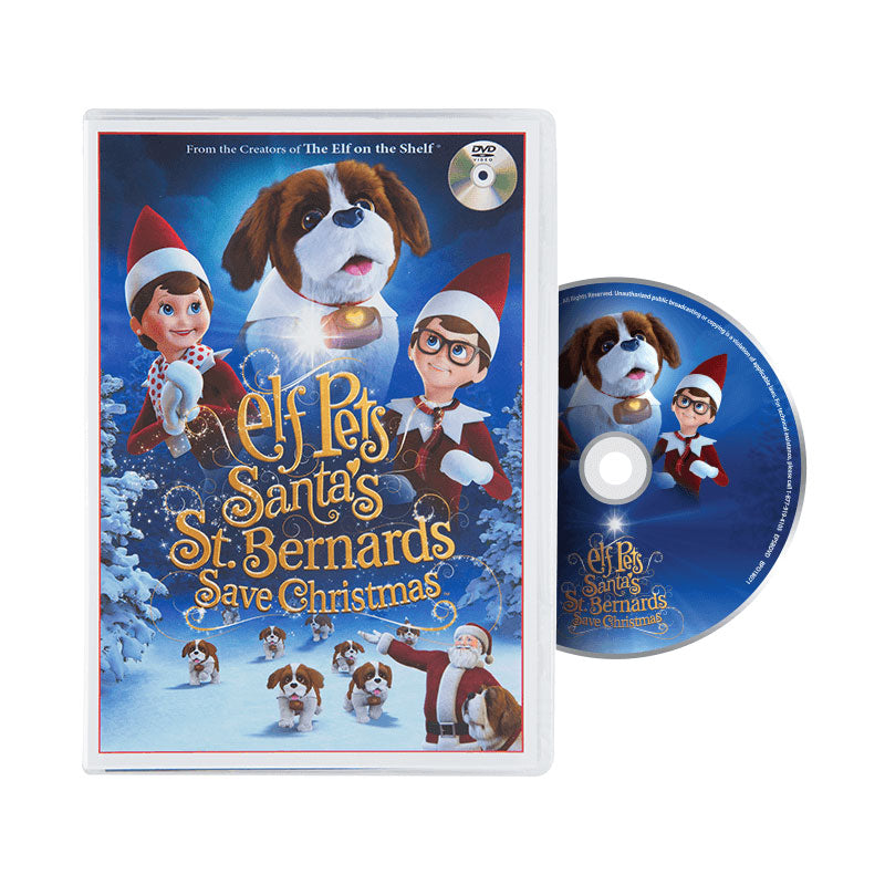 Elf Pets: Santa's St. Bernards Save Christmas DVD